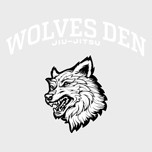WD Original White Logo Sticker