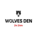 Wolves Den Jiu Jitsu Dark Vertical Sticker